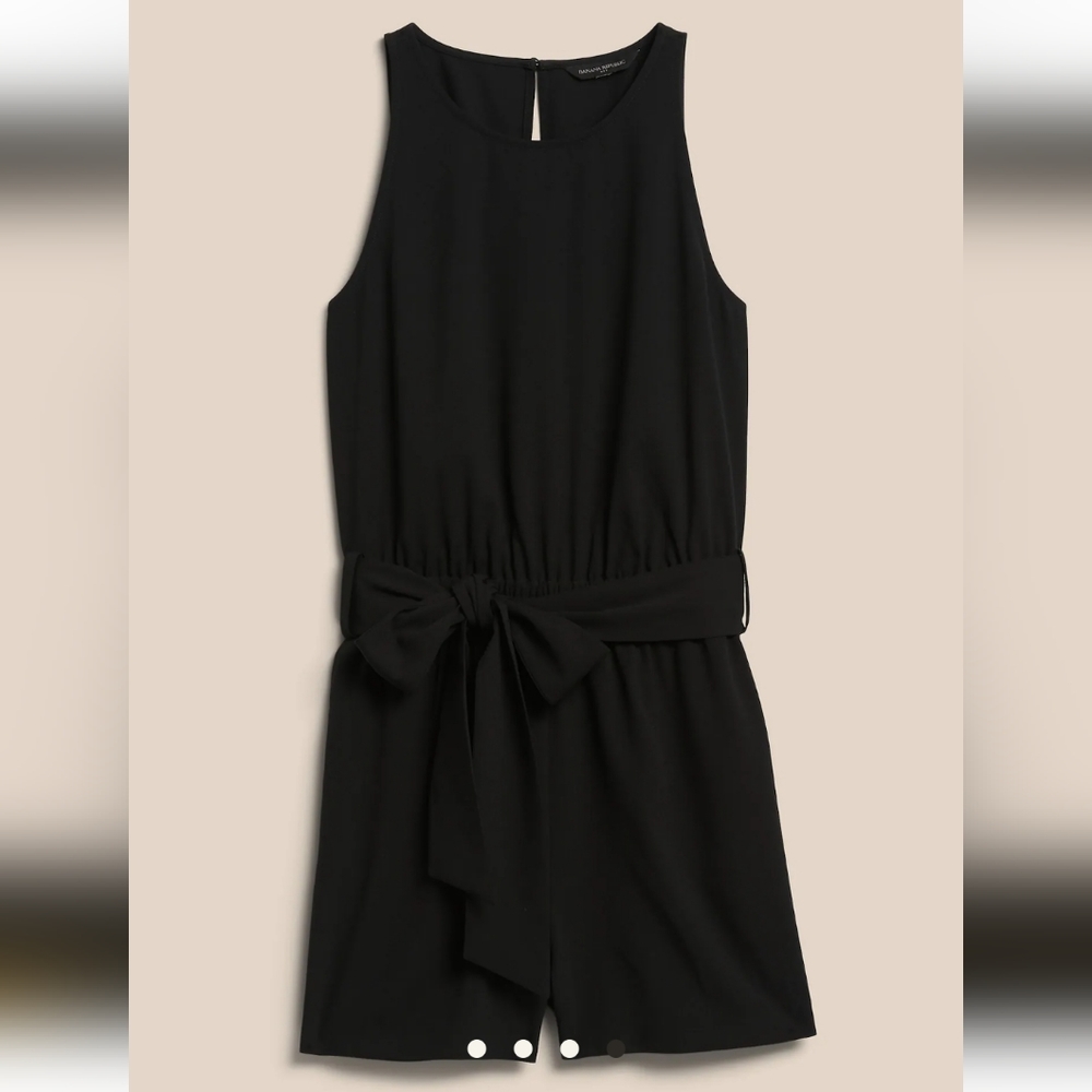 Tie waist romper size 0